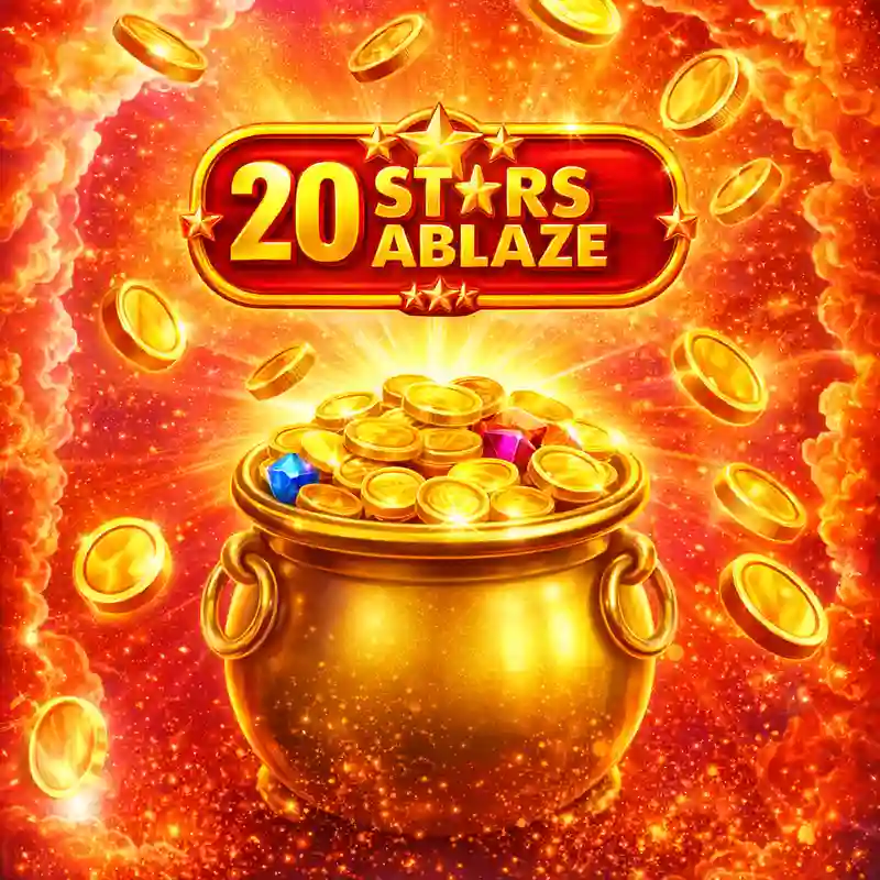 20 Stars Ablaze Online Slot Game